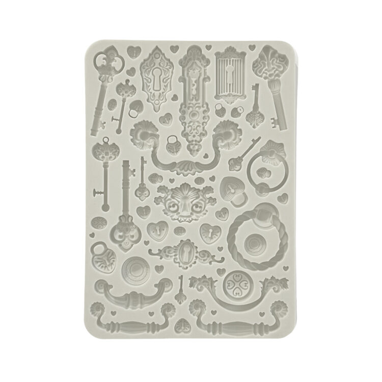 STAMPERIA GOLDEN HARMONY MATRIȚĂ DIN SILICON KACMA537 - Imagine 1