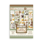 STAMPERIA GOLDEN HARMONY WASHI PAD 8 COLI A5 -SBW11