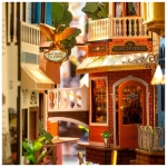 ROBOTIME 3D PUZZLE DIN LEMN ROMANTIC VENEȚIA 110 PIESE TGB08 - Imagine 5