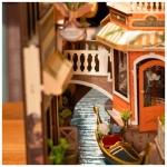 ROBOTIME 3D PUZZLE DIN LEMN ROMANTIC VENEȚIA 110 PIESE TGB08 - Imagine 2