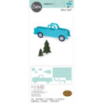 SIZZIX BIGZ XL MATRIȚE DE TĂIERE -CUTIE, VINTAGE, CAMION