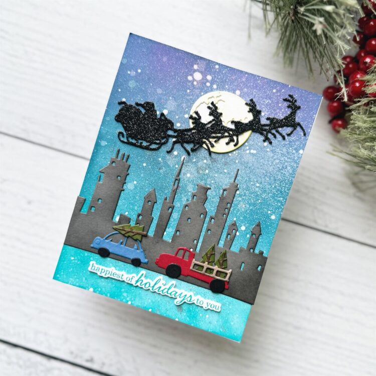 SIZZIX THINLITS CUT PUNCHES - MAGIA CRĂCIUNULUI - Imagine 4
