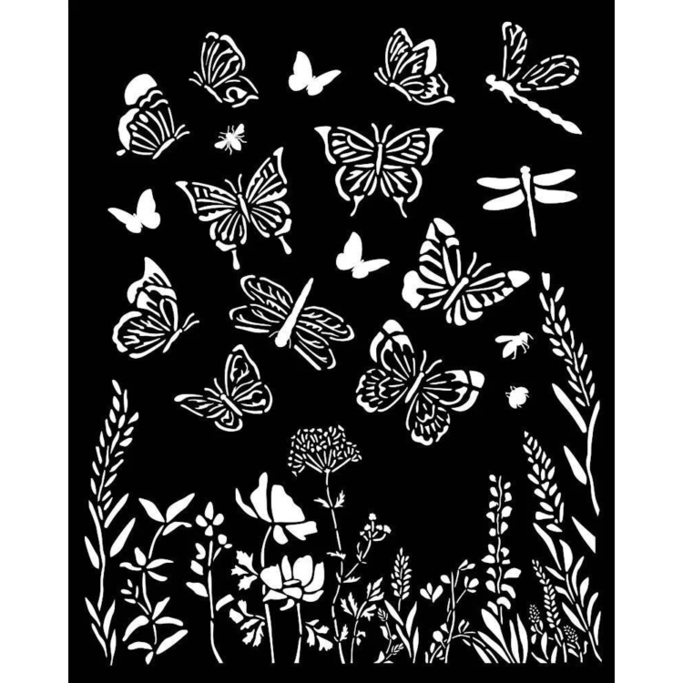 KSTD167 (1) STAMPERIA MODEL LAVANDĂ 20 X 25 CM - KSTD167 - Imagine 1