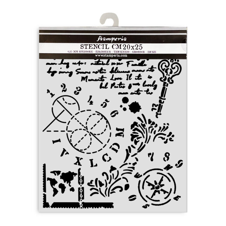 STAMPERIA ALTEREGO MODEL 20 X 25 CM - KSTD171 - Imagine 2