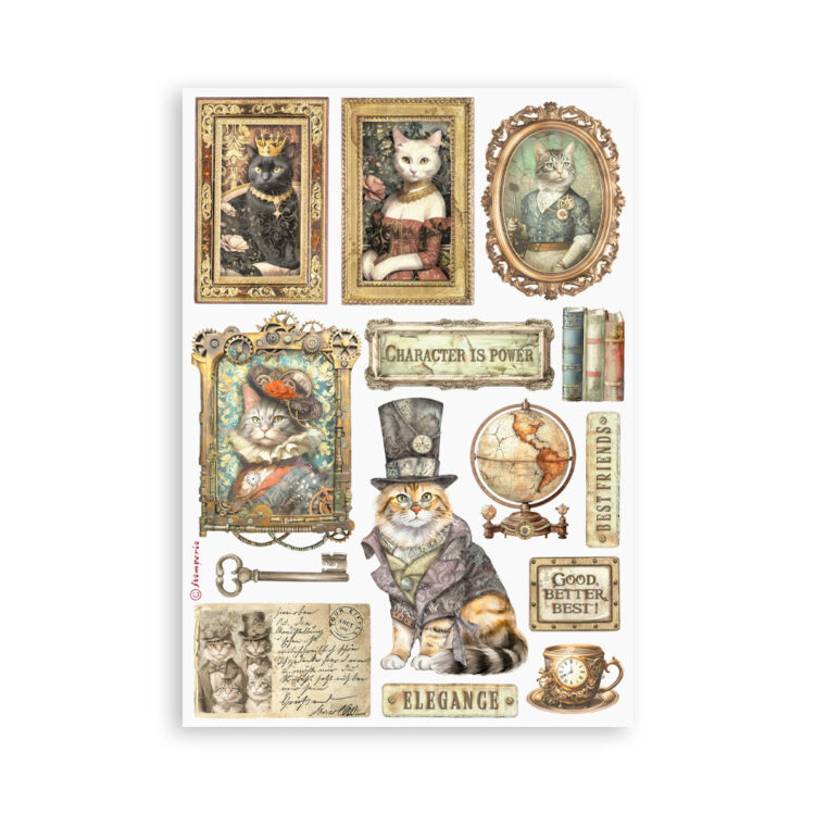 STAMPERIA ALTEREGO WASHI PAD 8 COLI A5 -SBW12 - Imagine 8