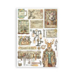 STAMPERIA ALTEREGO WASHI PAD 8 COLI A5 -SBW12 - Imagine 6