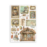 STAMPERIA ALTEREGO WASHI PAD 8 COLI A5 -SBW12 - Imagine 5