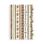 STAMPERIA ALTEREGO WASHI PAD 8 COLI A5 -SBW12 - Imagine 4
