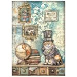HÂRTIE DE OREZ STAMPERIA ALTEREGO DECOUPAGE A4 - DFSA4955