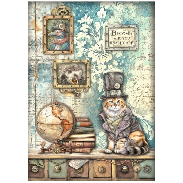 full_DFSA4955_1 HÂRTIE DE OREZ STAMPERIA ALTEREGO DECOUPAGE A4 - DFSA4955 - Imagine 1