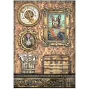 HÂRTIE DE OREZ STAMPERIA ALTEREGO DECOUPAGE A4 - DFSA4956