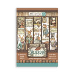 STAMPERIA ALTEREGO WASHI PAD 8 COLI A5 -SBW12
