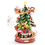 ROBOTIME 3D PUZZLE DIN LEMN POM DE CRĂCIUN 319 PIESE AMS01