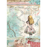 HÂRTIE DE OREZ STAMPERIA DECOUPAGE A4 - DFSA4349