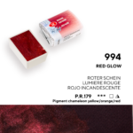 VOPSEA ACUARELĂ LENINGRAD 2,5 ML. - STRĂLUCIRE ROȘIE