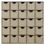 CUTII DE HÂRTIE MACHIATĂ DECOPATCH 5X25X25CM HD018O