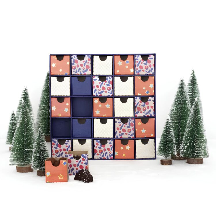 CUTII DE HÂRTIE MACHIATĂ DECOPATCH 5X25X25CM HD018O - Imagine 2