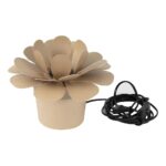 LAMPĂ DECOPATCH PAPIER-MÂCHÉ LOTUS HD075C