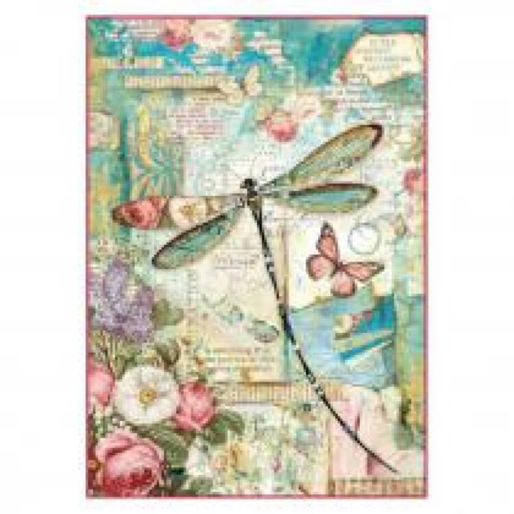 HÂRTIE DE OREZ STAMPERIA DECOUPAGE A4 - DFSA4309 - Imagine 1