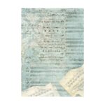 STAMPERIA MUSIC DECOUPAGE PAPER 8 BUC. A6 DFSAK6033 - Imagine 4