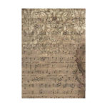 STAMPERIA MUSIC DECOUPAGE PAPER 8 BUC. A6 DFSAK6033 - Imagine 2