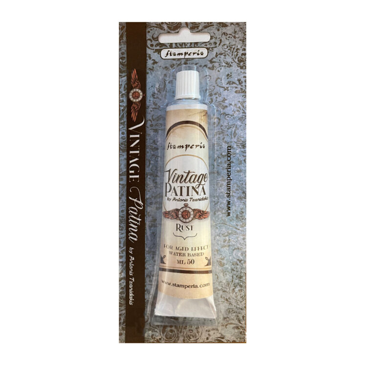 KAOLVP03 STAMPERIA VINTAGE PATINA RUST 50 ML KAOLVP03 - Imagine 1