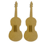 STAMPERIA MUSIC MDF ELEMENTS MUSIC VIOARĂ - KLSM28 - Imagine 2