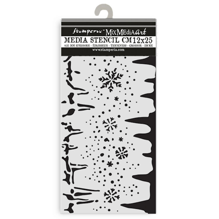 STAMPERIA DEWDROPS MODEL 12 X 25 CM - KSTDL109 - Imagine 2