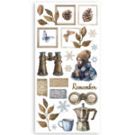 DECUPAJE DE HÂRTIE STAMPERIA DEWDROPS DOUBLE FACE - SBBCT06 - Imagine 5
