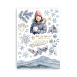 STAMPERIA DEWDROPS WASHI PAD 8 COLI A5 -SBW13 - Imagine 7