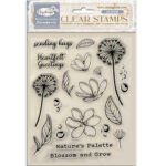 IMPRIMARE SILICON STAMPERIA DEWDROPS 14/18CM - WTK207 - Imagine 2