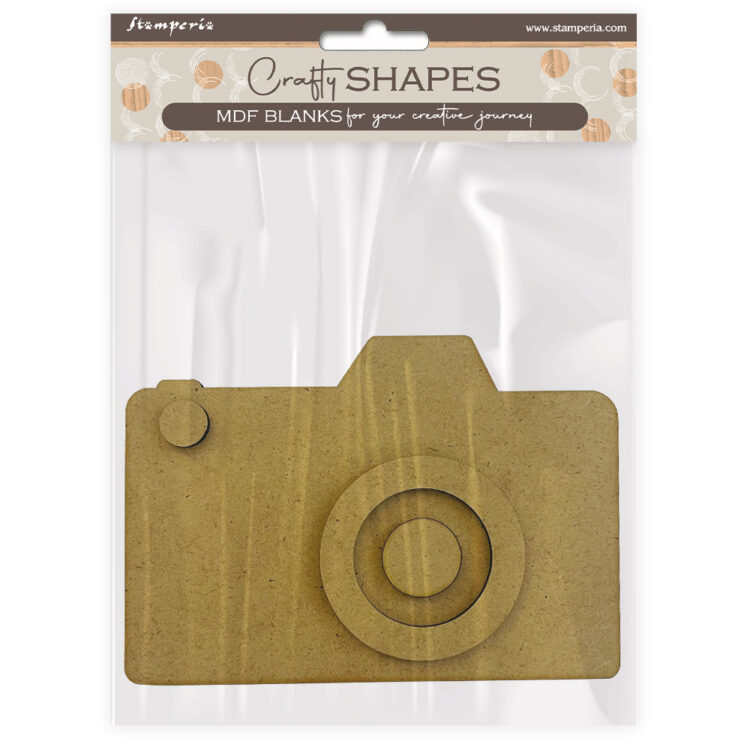 STAMPERIA DEWDROPS MDF ELEMENTS ARTA FOTOGRAFIEI - KLSM29 - Imagine 1