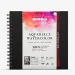 RHODIA TOUCH CAIET DE SCHIȚE ACUARELĂ SATIN 21/21CM300GR20L