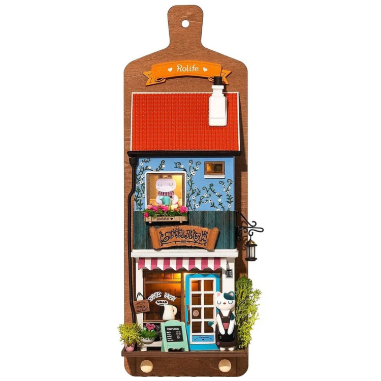 0190066 ROBOTIME 3D PUZZLE DIN LEMN AROMA TOAST LAB 71 PIESE DS019 - Imagine 1