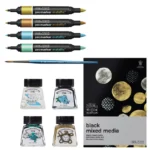 SET W&N MIX MEDIA METALIC 12 PISE - 0290182 - Imagine 4