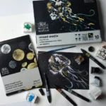 SET W&N MIX MEDIA METALIC 12 PISE - 0290182 - Imagine 3