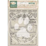 STAMPERIA ART OF TRAVELLING SILICON PRINTING 14/18CM - WTK209