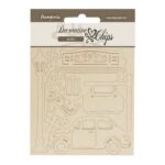 STAMPERIA ART OF TRAVELLING BEER CARTON 14/14CM SCB250