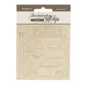 STAMPERIA ART OF TRAVELLING BEER CARTON 14/14CM SCB250