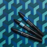 W&N PROMARKER SET DE 3 CULORI TONURI DE ALBASTRU - Imagine 4