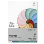 CAIET DE SCHIȚE CU MARKER A4 50 COLI, 75 G