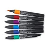 W&N PROMARKER SET DE 6 CULORI TONURI BOGATE - Imagine 3