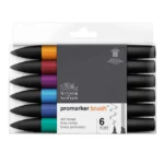 W&N PROMARKER SET DE 6 CULORI TONURI BOGATE
