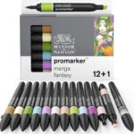 W&N PROMARKER SET 12+1 MANGA FANTASY