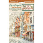 STAMPERIA ART OF TRAVELLIN HÂRTIE DECOUPAGE 8 BUC A6 DFSAK6035