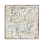 BLOC STAMPERIA ART OF TRAVELLING 30.5/30.5 CM -SBBXLB19 - Imagine 7