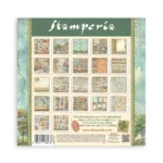 BLOC STAMPERIA ART OF TRAVELLING 30.5/30.5 CM -SBBXLB19 - Imagine 10