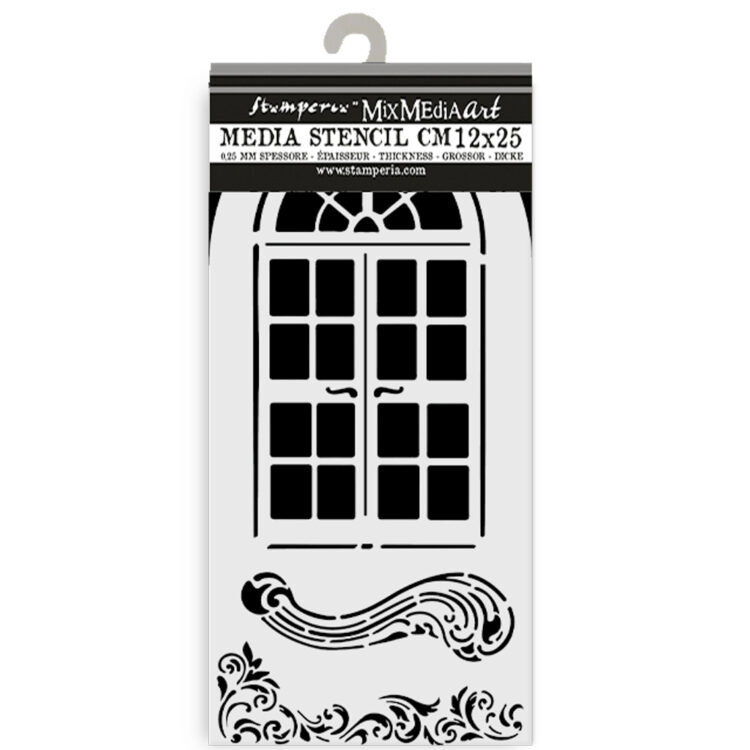 STAMPERIA ARTA MODELULUI DE CĂLĂTORIE 12 X 25 CM - KSTDL113 - Imagine 2
