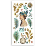 STAMPERIA MASQUERADE PAPER CUT-OUTS DOUBLE FACE - SBBCT08 - Imagine 2