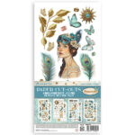 STAMPERIA MASQUERADE PAPER CUT-OUTS DOUBLE FACE - SBBCT08